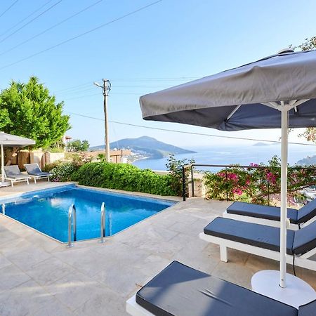 Luxus Villa Skyla Mit 5 Schlafzimmern & Meer-Blick 카스 외부 사진