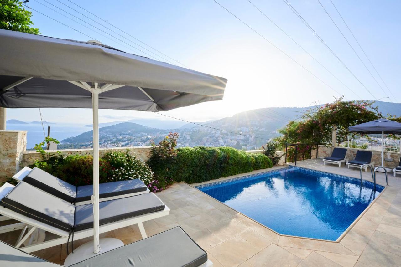 Luxus Villa Skyla Mit 5 Schlafzimmern & Meer-Blick 카스 외부 사진