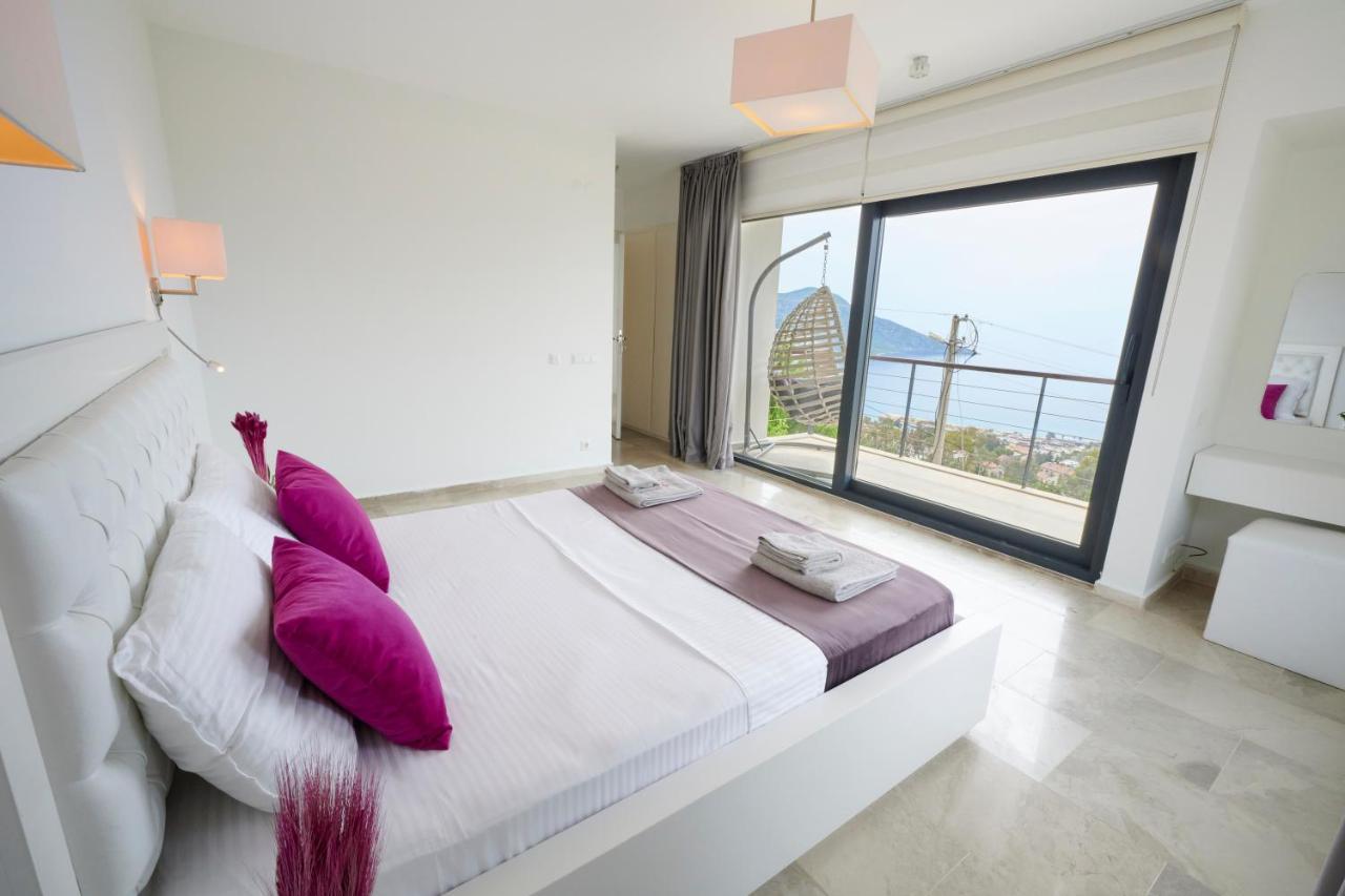 Luxus Villa Skyla Mit 5 Schlafzimmern & Meer-Blick 카스 외부 사진