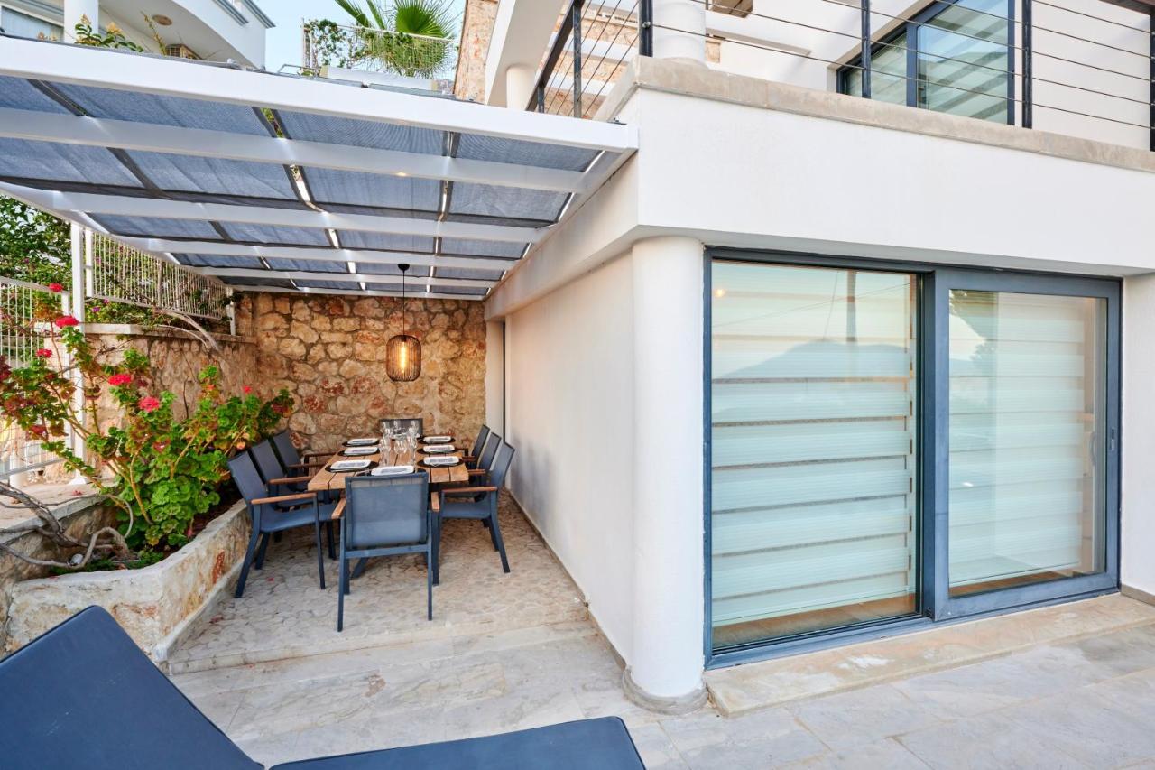 Luxus Villa Skyla Mit 5 Schlafzimmern & Meer-Blick 카스 외부 사진