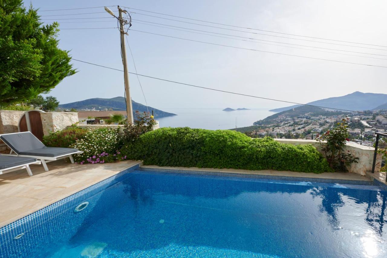 Luxus Villa Skyla Mit 5 Schlafzimmern & Meer-Blick 카스 외부 사진