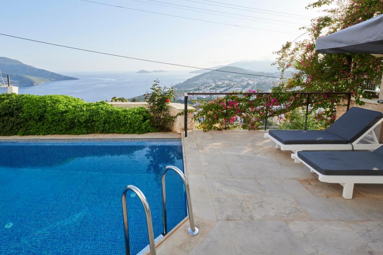 Luxus Villa Skyla Mit 5 Schlafzimmern & Meer-Blick 카스 외부 사진
